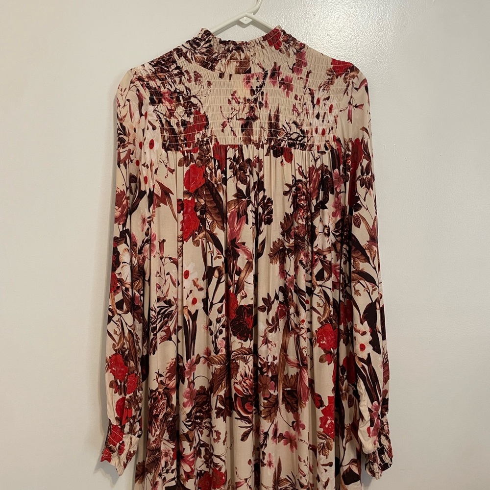 H&M Maxi Ruffle Dress Size 2